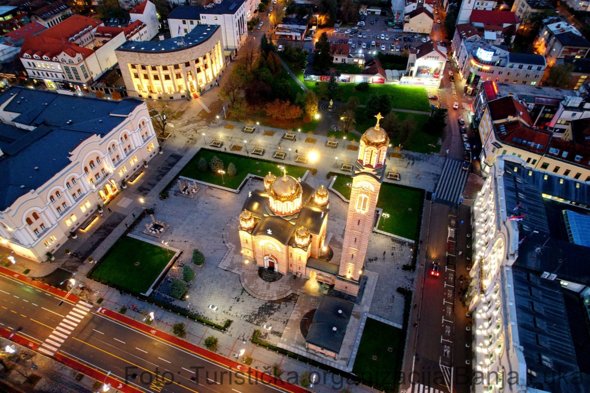 Foto: Turistička organizacija Banja Luka | Hram Hrista Spasitelja